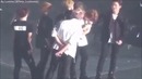 Baekhyun crying at the last stage with TAO