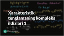 42 Xarakteristik tenglamaning kompleks ildizlari (1-qism) | Differensial tenglamalar