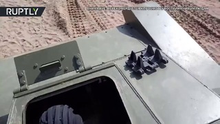 Эксклюзив: наезд танка на человека во время фестиваля в Петербурге