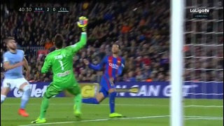 Neymar Amazing Chip Goal – Barcelona vs Celta Vigo 2-0 – La Liga 04 03 2017 HD