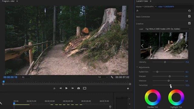 Основы цветокоррекции в lumetri (premiere pro)
