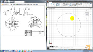 [Урок AutoCAD 3D] Моделирование детали. Практика. mp4
