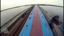 Сорвиголова на крыше вагона метро