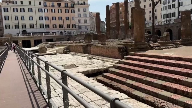 Площадь, где убили Юлия Цезаря, открыли для туристов в Риме