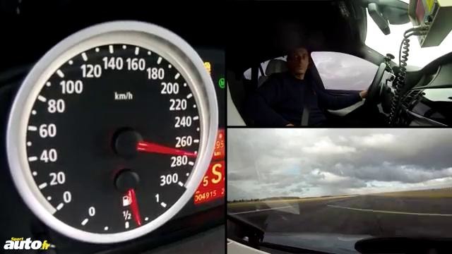 Разгон BMW X6 до 300 км/ч