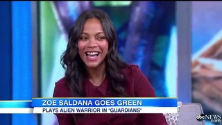 Zoe Saldana in Marvel’s ‘Guardians of the Galaxy