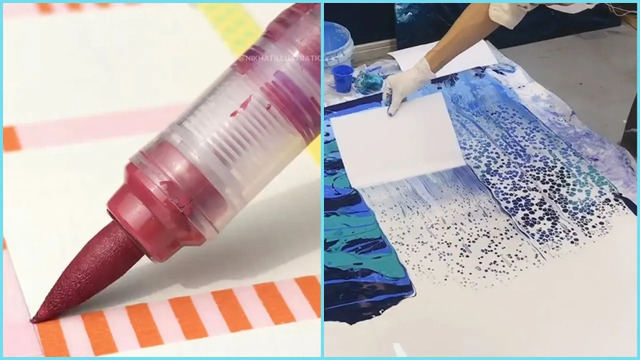 Satisfying Art Work Ideas To Help You Relax #28! Creative Amazing Art, Watercolour & Acrylic Drawing
