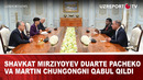 Shavkat Mirziyoyev Parlamentlararo ittifoq delegatsiyasini qabul qildi