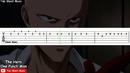 One Punch Man OP – THE HERO!! Guitar табы