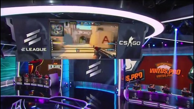 Virtus.Pro vs Renegades, map 2 mirage, ELEAGUE Season 1, LCQ
