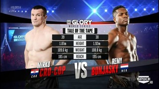 Remy Bonjasky vs Mirko «Cro Cop» Filipović Glory 14 (8.03.2014) | HD