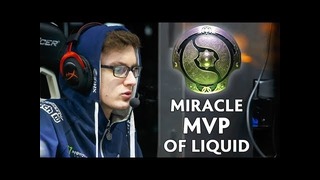 Dota 2 Miracle — MVP of Team Liquid on The International 2018
