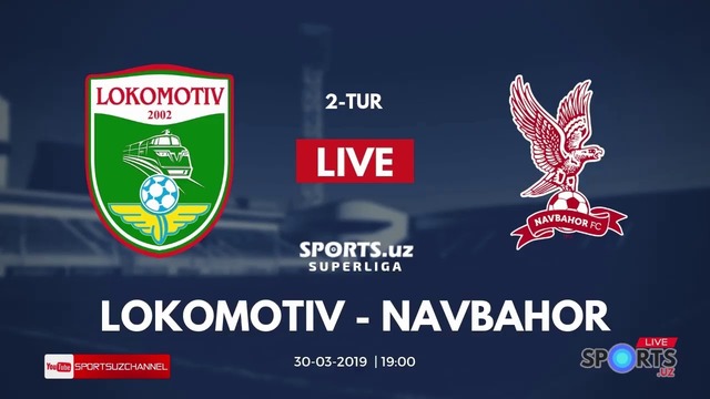 (HD) Локомотив – Навбахор | Суперлига Узбекистана 2019 | Тур 2 | Обзор матча