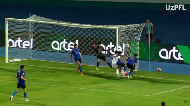 Superliga 16-tur. Buxoro – OKMK bahsida kiritilgan gollar va xavfli vaziyatlar (Highlights)