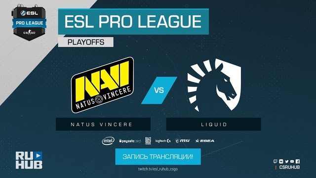ESL Pro League S7 Finals: Na`Vi vs Liquid (inferno) CS:GO