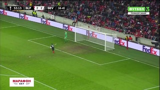 (HD) Славия – Севилья | Лига Европы УЕФА 2018/19 | 1/8 финала | Ответный матч