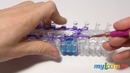 ШАПКА Деда Мороза (Санта Клауса) из резинок Rainbow Loom Bands. Урок 138