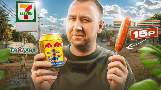 Готовая ЕДА в 7-Eleven (Таиланд) | Лютые энергетики