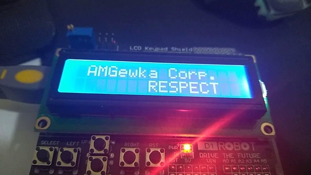 Respect от Arduino Uno