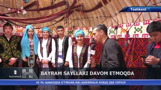 Poytaxtimizda bayram sayllari davom etmoqda