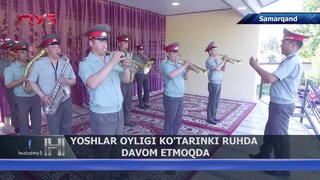 Yoshlar oyligi ko’tarinki ruhda davom etmoqda