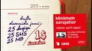 «Mini» – talablarga mos tarif