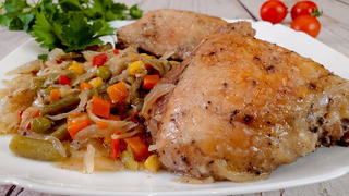 Курица с Овощами в Духовке – идея для обеда или ужина