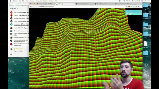 30 ALL YOUR HTML, 3D сетка с помощью линий и шейдеров – YouTube