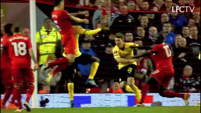 Liverpool FC. Goals in Europa League