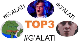 TOP3 – G’alati #1. Попрощайки, Лягушколизалки, Не Умирай!))