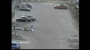 Въехал в бетонный блок