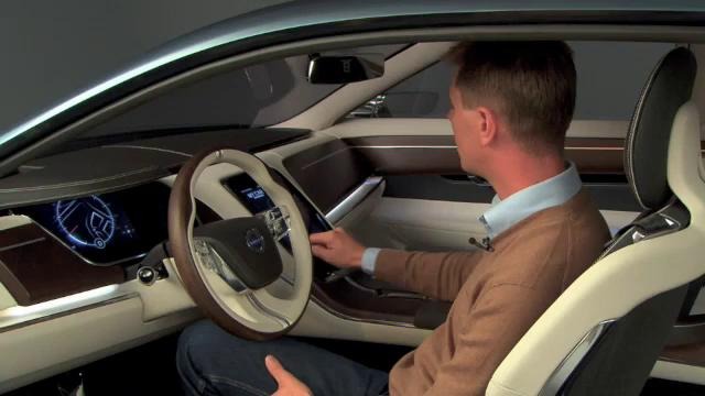 Volvo Concept You с сенсорным управлением