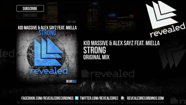 Kid Massive & Alex Sayz feat. Miella – Strong (Original Mix)