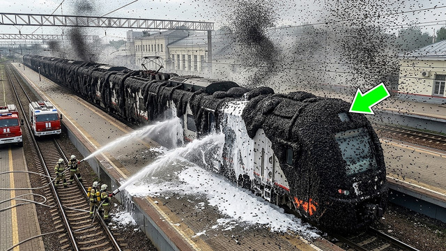 Как ТАКОЕ Возможно? Случаи С ПОЕЗДАМИ Один На Миллион, Снятые На Камеру