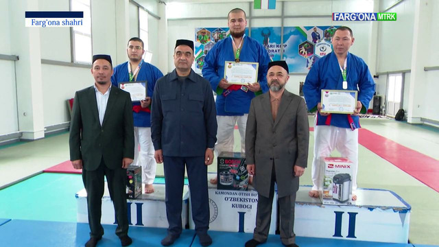 Farg‘ona shahrida imom xatiblar o‘rtasida kurash musobaqasi tashkil
