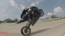 Жесть! Дрифт на мотоцикле