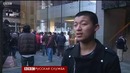 В Пекине забросали яйцами магазин Apple