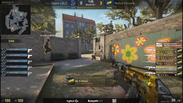 ESL Pro League S5: Na’Vi vs LDLC (Game 1) CS:GO