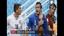 Суарес дисквалифицирован за укус Джорджо Кьеллини