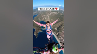 Wife Does Trust Fall While Skydiving With Husband