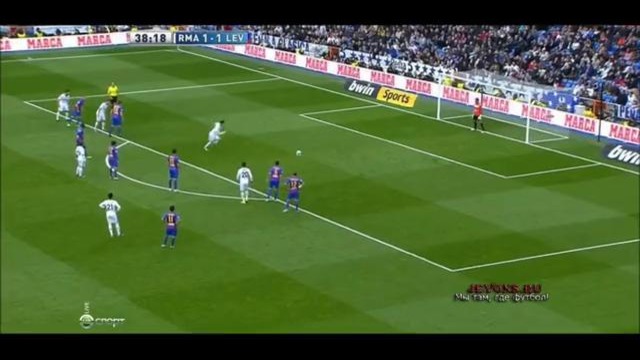 «Реал» 5:1 «Леванте» (480p)