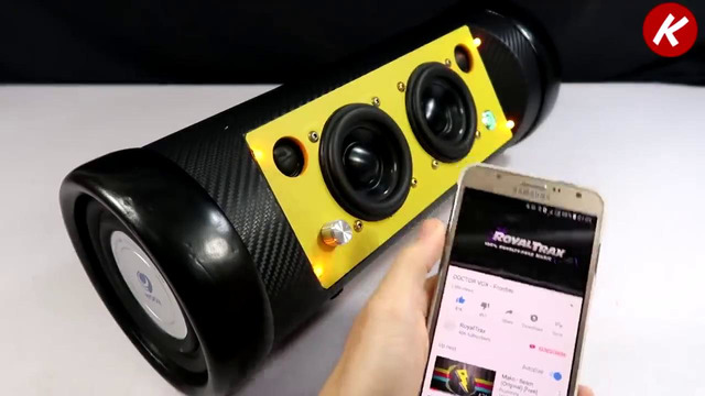 How To Make Boombox Bluetooth Speaker Using Pipe Plastic (New Version)