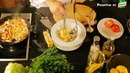Лапша с курицей и овощами