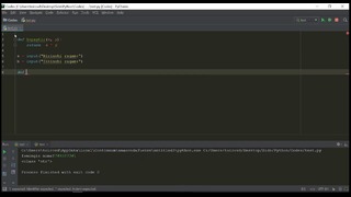 16. Python – Input()