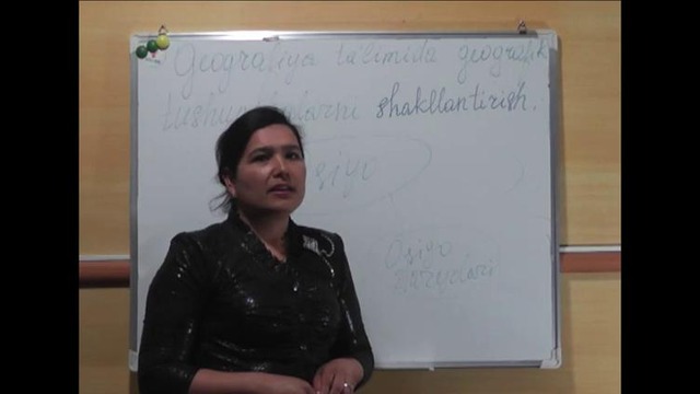 Video darslik: Geografiya ta’limida geografik tushunchalarni shakllantirish