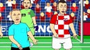 Франция – Хорватия 4-2 Франция Чемпион Мира (Мультбол)