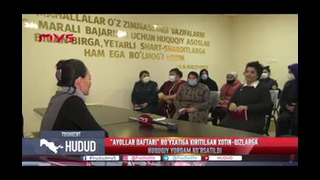 "Ayollar daftari" ro’yxatiga kiritilgan xotin-qizlarga huquqiy yordam ko’rsatildi