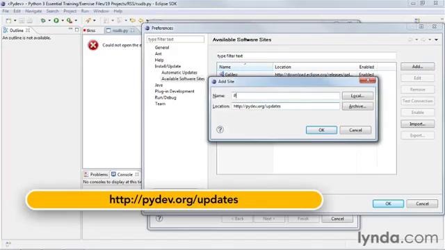 12 Phython Setting Up PythonInstalling Python 3 and Eclipse for Mac