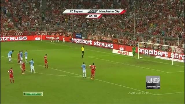 Бавария — Манчестер Сити-2:1 (01.08.2013)