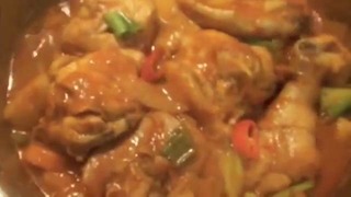 Korean Food: Spicy Chicken with Vegetables (닭볶음탕)